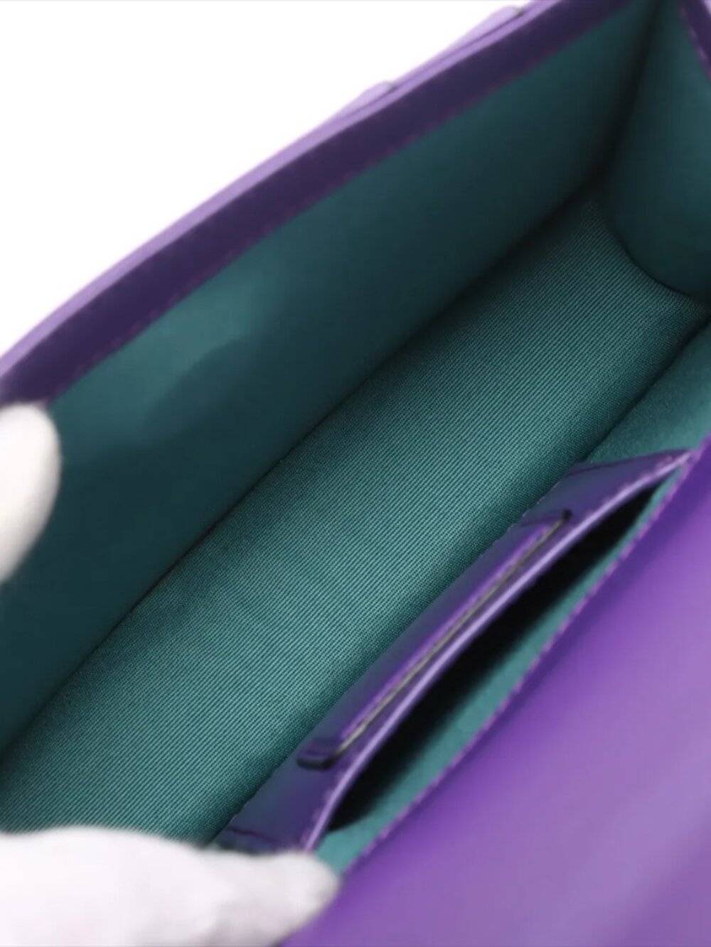 Bvlgari Purple Serpenti Flap Bag S29 MOG - Picture 6 of 9